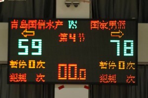 【圖片集錦】男籃內(nèi)部教學(xué)賽 中國(guó)男籃78 - 59大勝青島