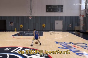 已經(jīng)神似了！NBA2K25游戲中庫里運(yùn)球&投籃實(shí)機(jī)展示