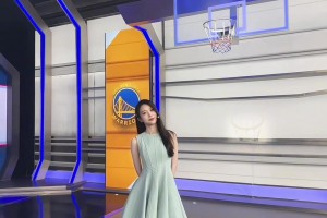 美女主播辰辰曬視頻：NBA新賽季開始咯，好久不見大家